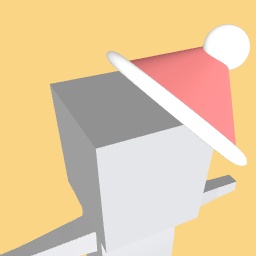 santa hat pastel