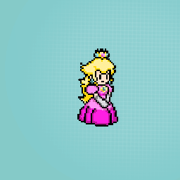 Cute princess peach