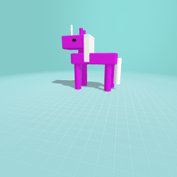 Cute Unreal unicorn