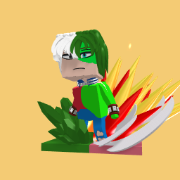 Shot and deku has a kide