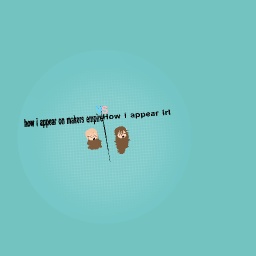 how i am on here vs irl