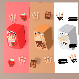Pocky sticks