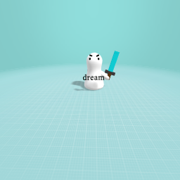 thats dream hes going to fight the monster UwU