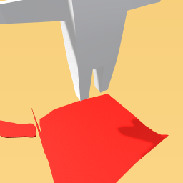 im standing on blood