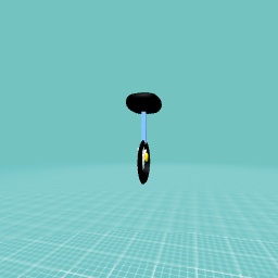 Unicycle without pedals