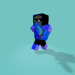 minecraft guy with encanted diamond chest plate and boots