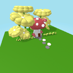 mushroom house ;3