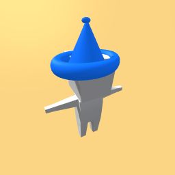 Blue witches hat