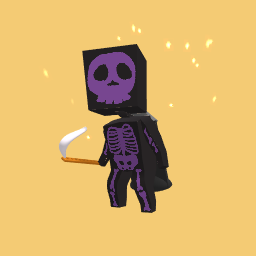 Purple Skeleton Skin! {RAREST}