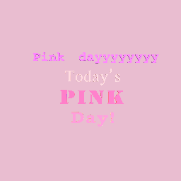 Pink day