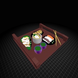 Sushi tray!! Thanks ChocoDonut