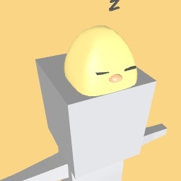Sleepy chicken