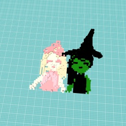 Elphaba, Glinda