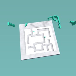 home made maze attempt 1