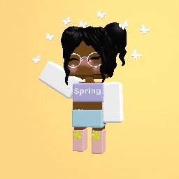 I made the spring outfit myself i think its bad but pls  no hate