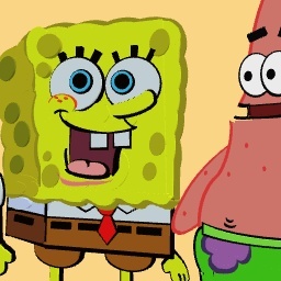 Patrick and spongebob