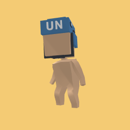 Military helmet V1 United Nations
