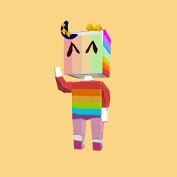 Rainbow free skin cute