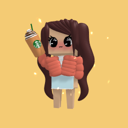 Fall Starbucks Girl (Food & Drink Collection)