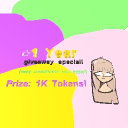 1 YEAR GIVEAWAY! (desc)