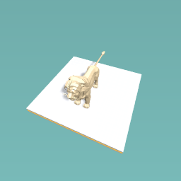 The cat wen its bigger