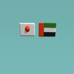 United Arab Emirates and japan flags