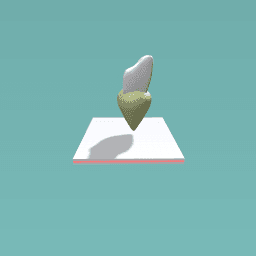 Melting ice cream