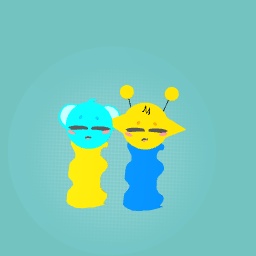 Cute baby sprunkis with fangs