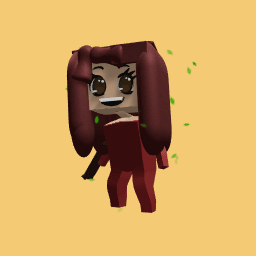 Choclate girl (Holding choclate)