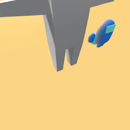 Blue among us character