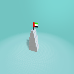 I made burj khalifa