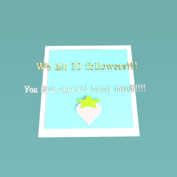 We hit 30 followers!!! Kudos for u guys