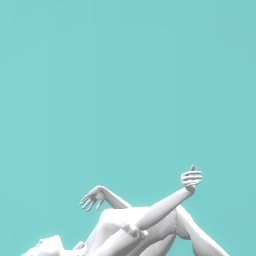 girl attempting to do a backbend but...