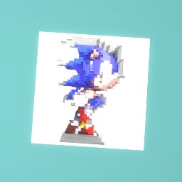Sonic the hedghog!