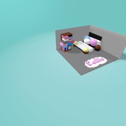 CUPCAKE BEDROOM!!