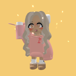 My sister made it it is pink vibes baddie alishios