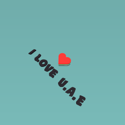 This is how i can celebrate UAE flag ;)