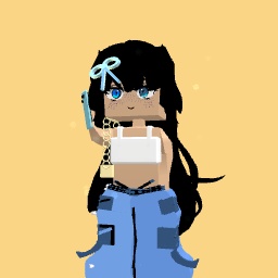 Blue girl