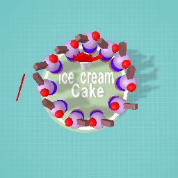Ice cream cake