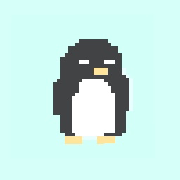 Cute Baby Penguin かわいい赤ちゃんペンギン