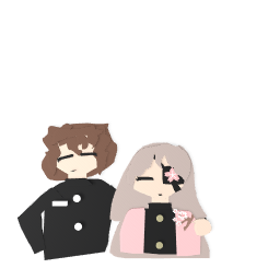 Natsuki and Kurai <3 :D (lazy design)