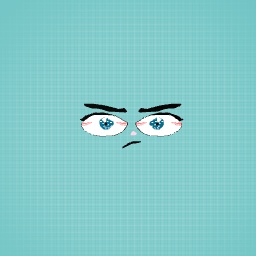 Eyes brows nose and mouth!