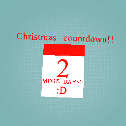 Christmas countdown!!!!