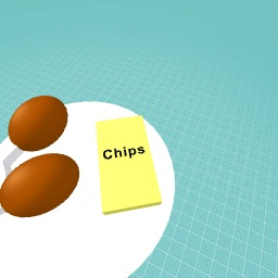 Boo_oof's Order From My Menu: A Packet Of Chips And Chicken Drumsticks