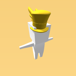 The golden flying hat