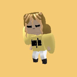 yellow and navy theater kid hoodie