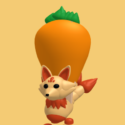 Karrot with a kitsune