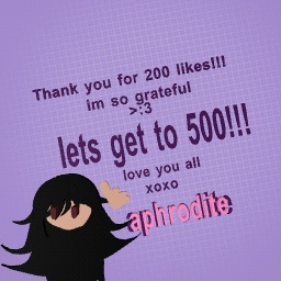 thank you so much ☆