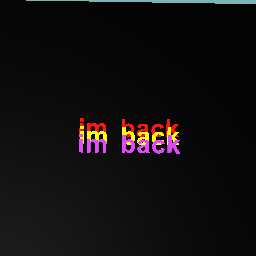 im back