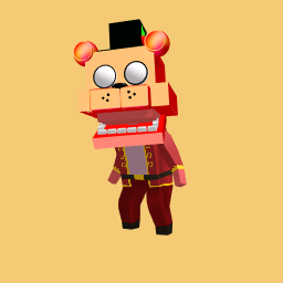 Red pirate fred bear